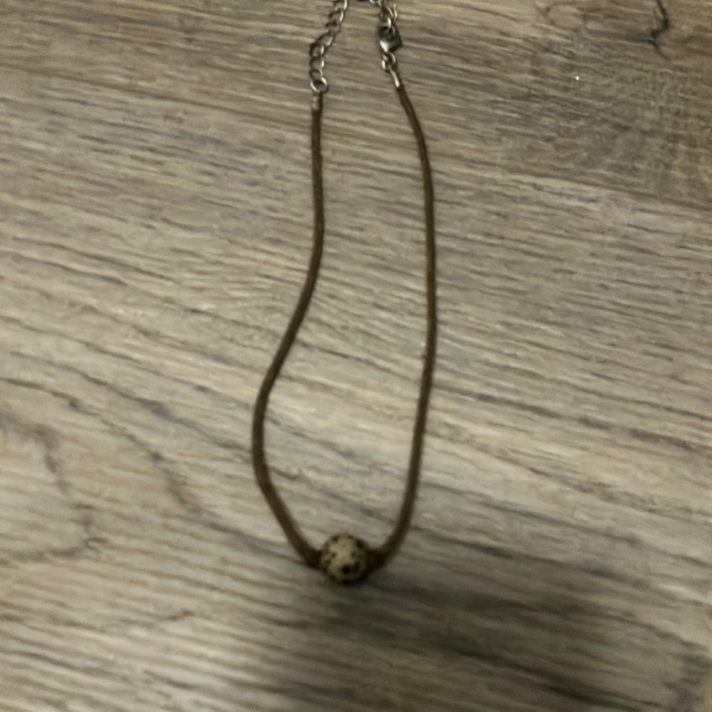 Brown Beaded Necklace